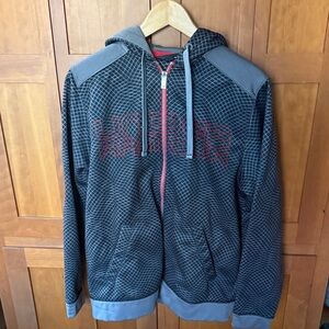 Under Armour Black and Gray zip up hoodie